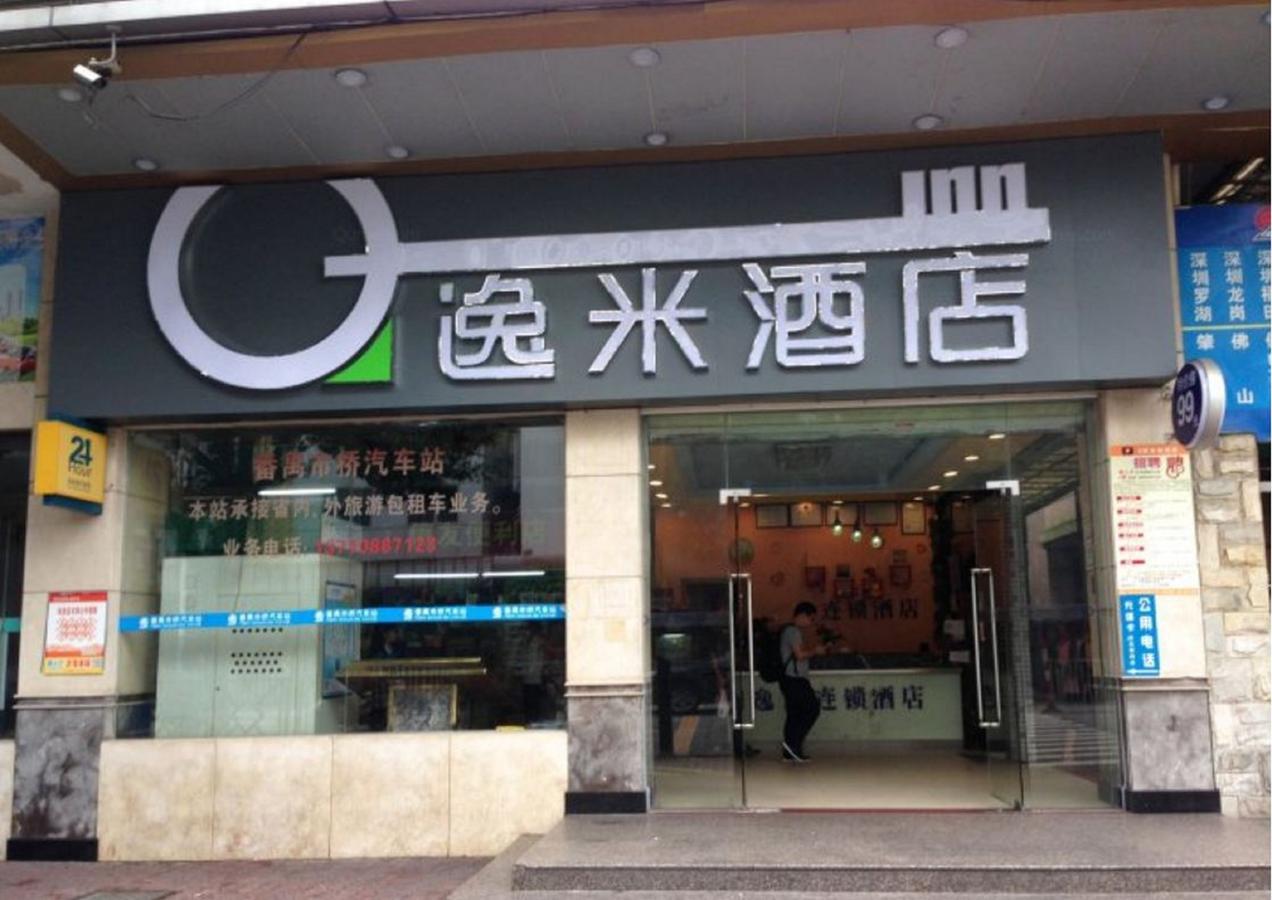 Yimi Inn Shiqiao Metro Sation Pedestrian Street Branch Kanton Exterior foto